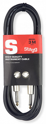STAGG SGC1,5DL гитарный кабель Jack-Jack , 1,5 м