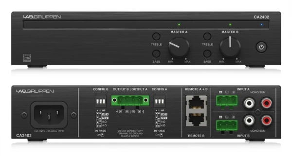 Усилитель мощности Lab.gruppen CA2402 инсталляционный, класс D