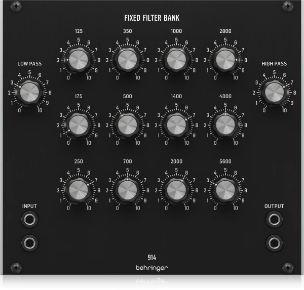 Модуль Behringer 914 FIXED FILTER BANK аналоговый для Eurorack