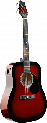 Stagg SW201-RDS VT электроакустическая гитара