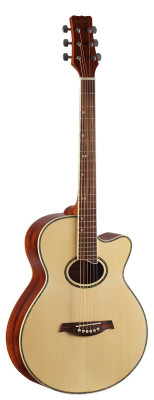 Акустическая гитара MARTINEZ W-02 AC N натурального цвета