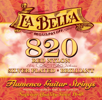 LA BELLA 820 струны для классической гитары