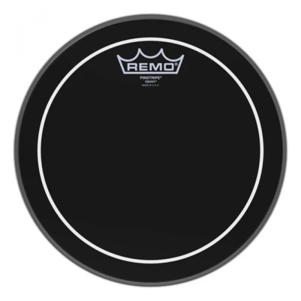 REMO ES-0610-PS Batter, Pinstripe, Ebony, 10'' пластик