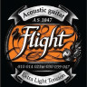 FLIGHT AS1047, Extra Light 10-47 струны для акустической гитары