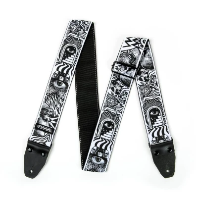 Гитарный ремень Dunlop ILD04 I Love Dust Skulls
