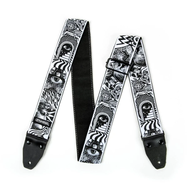 Гитарный ремень Dunlop ILD04 I Love Dust Skulls