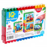Конструктор №13 «Весёлый транспорт», 18 деталей, по методике Монтессори