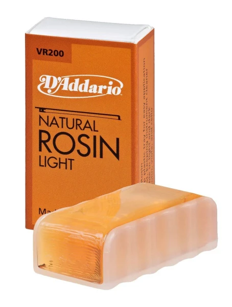 Канифоль для смычков D'Addario VR200 Natural Rosin Light, натуральная, светлая