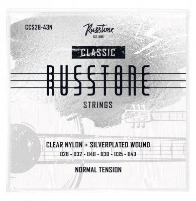 Комплект струн для классической гитары Russtone CCS28-43N
