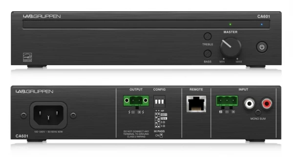 Усилитель мощности Lab.gruppen CA601 инсталляционный, класс D