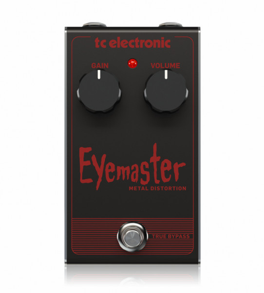 Педаль эффектов TC electronic EYEMASTER METAL DISTORTION дисторшн