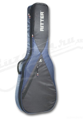 Чехол для классической гитары RITTER RGP8-C/NRB, защитное полужесткое уплотнение 33 мм