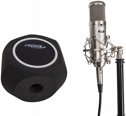FORCE PF-08 звукопоглощающий шар для студийных микрофонов, универсальный