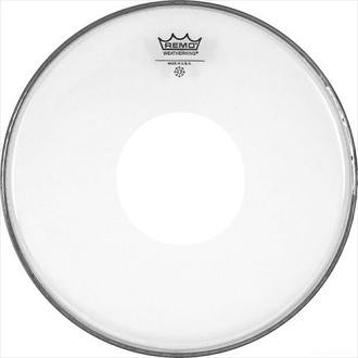 REMO CS-0312-00 Batter Controlled Sound White Dot Clear 12" пластик