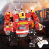 Радиоуправляемый конструктор CADA 2 в 1 пожарный робот-трансформер (538 деталей)