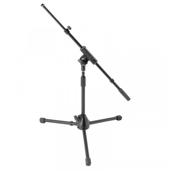 ONSTAGE MS7411TB микрофонная стойка, для барабанов и комбиков, регул.высота, телескоп. "стрела", черная