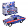 Машина Autotime "ГАЗ-21 "ВОЛГА" советская милиция 1:43