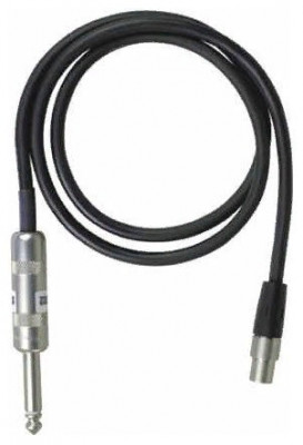 Инструментальный кабель SHURE WA302 мини TA4F/6,3 мм Jack, 0,75 м