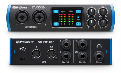 Аудиоинтерфейс PreSonus Studio 26C