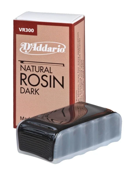 Канифоль для смычков D'Addario VR300 Natural Rosin Dark, натуральная, тёмная