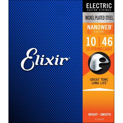 ELIXIR 12450 струны для электрогитары