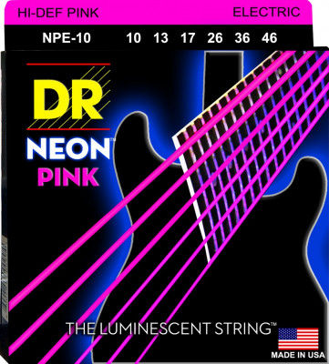 Комплект струн для электрогитары DR NPE-10