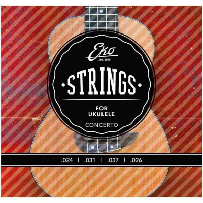 Комплект струн для укулеле концерт EKO 16100405