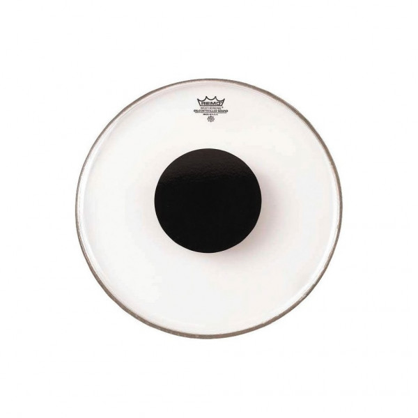 REMO CS-0312-10 Batter Controlled Sound Clear Black Dot On Top 12'' пластик