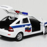 Машина Autotime "LADA PRIORA" полиция 1:36