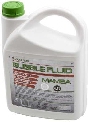 Жидкость для мыльных пузырей "Mamba" EcoFog MAMBA