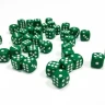 Набор зеленых игровых кубиков ZVEZDA "D6", 12мм, 36 шт