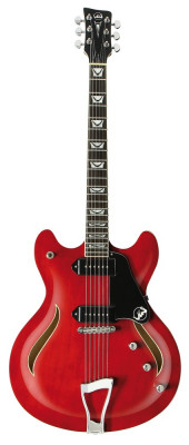 VGS Mustang VSH-110 Select Transparent Cherry Red полуакустическая гитара