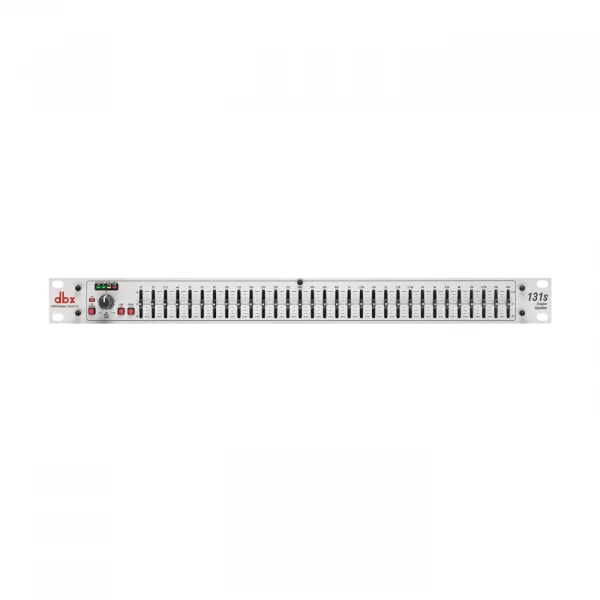 dbx 131S 1-канальный, 31-ти полосный графический эквалайзер, 1/3 октавный