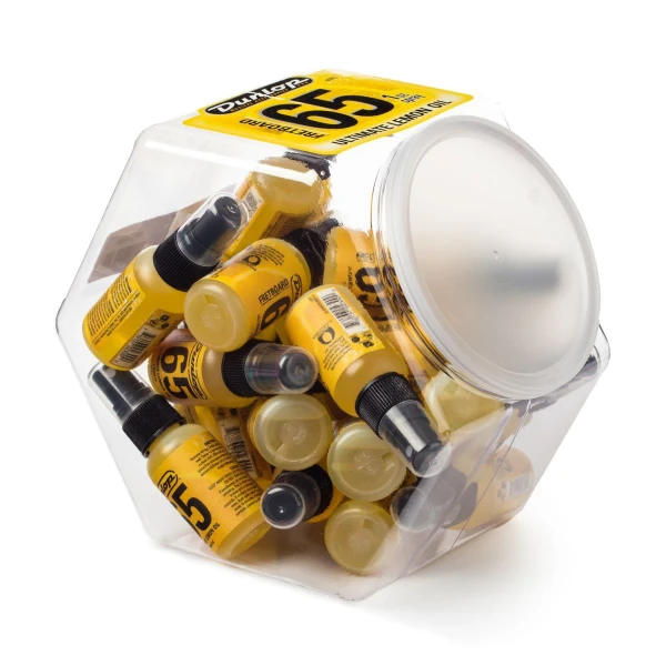 Лимонное масло для грифа Dunlop 6551J Fretboard 65 Ultimate Lemon Oil, 24 шт. в упаковке