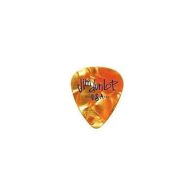 Медиаторы, жесткие, 12 шт. Dunlop 483P08HV Celluloid Orange Pearloid Heavy 12Pack