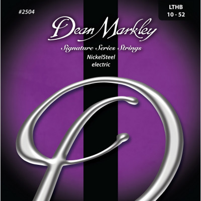 DEAN MARKLEY 2504 - струны NickelSteel, Light Top Heavy Bottom, 10-52