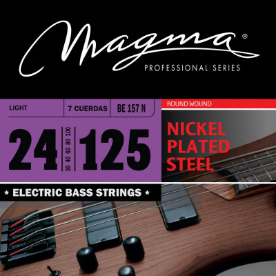 Комплект струн для 7-струнной бас-гитары 24-125 Magma Strings BE157N