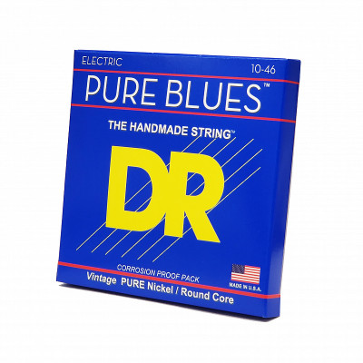 Струны для электрогитар DR PHR-10-46 PURE BLUES
