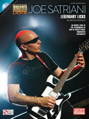 Книга с нотами и аккордами HL00109364 Joe Satriani: Legendary Licks
