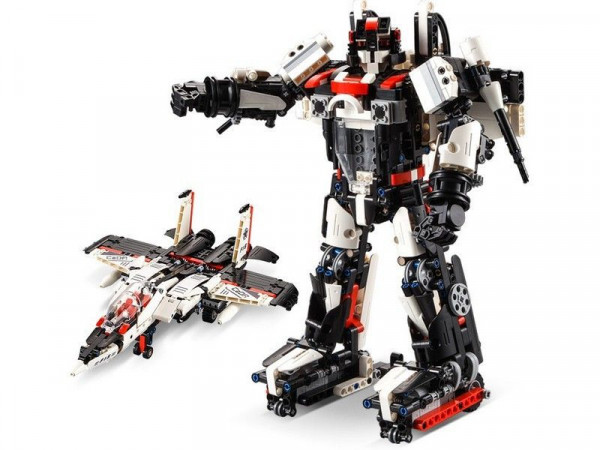 Радиоуправляемый конструктор CADA 2 в 1 трансформер F15-EagleBot (917 деталей)
