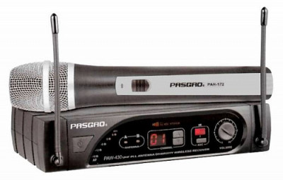 PASGAO PAW430/ PAH172 радиосистема с радиомикрофоном + кейс