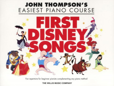 HL00416880 THOMPSON JOHN EASIEST PIANO COURSE FIRST DISNEY SONGS EASY...