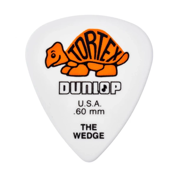 Медиаторы Dunlop 424R060 Tortex Wedge, толщина 0.6 мм, 72 шт.