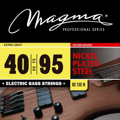 Струны для бас-гитары 40-95 Magma Strings BE130N