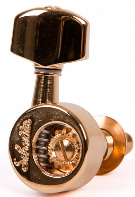 SCHALLER M6GOL  A колки для электрогитары- набор, золото