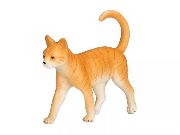 Фигурка KONIK Кошка, рыжая полосатая