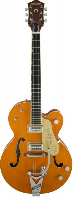 Gretsch G6120T-59 Vintage Select Edition '59 Chet Atkins Bigsby TVJones Vintage Orange Stain Lacquer электрогитара