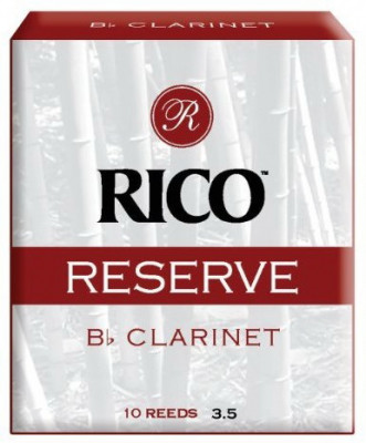 Трости для кларнета Bb Rico RCR1035 Reserve №3.5 10 шт