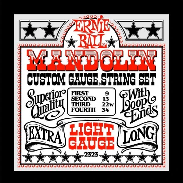 Комплект струн для мандолины Ernie Ball P02323, 4 шт