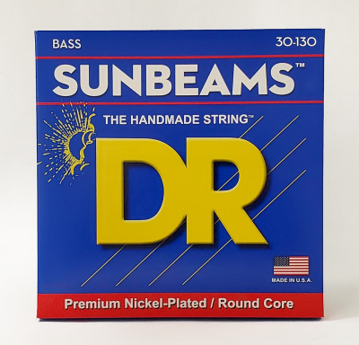 Комплект струн для 6-струнной бас-гитары DR NMR6-130